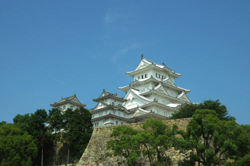 日本姫路城天守阁建筑 6016×4000