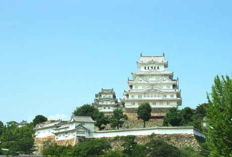 日本姫路城天守阁图片