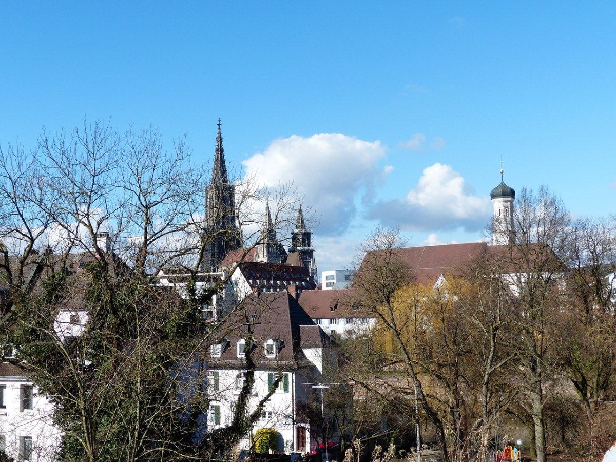 乌尔姆、乌尔姆大教堂、城市景观免费图片
