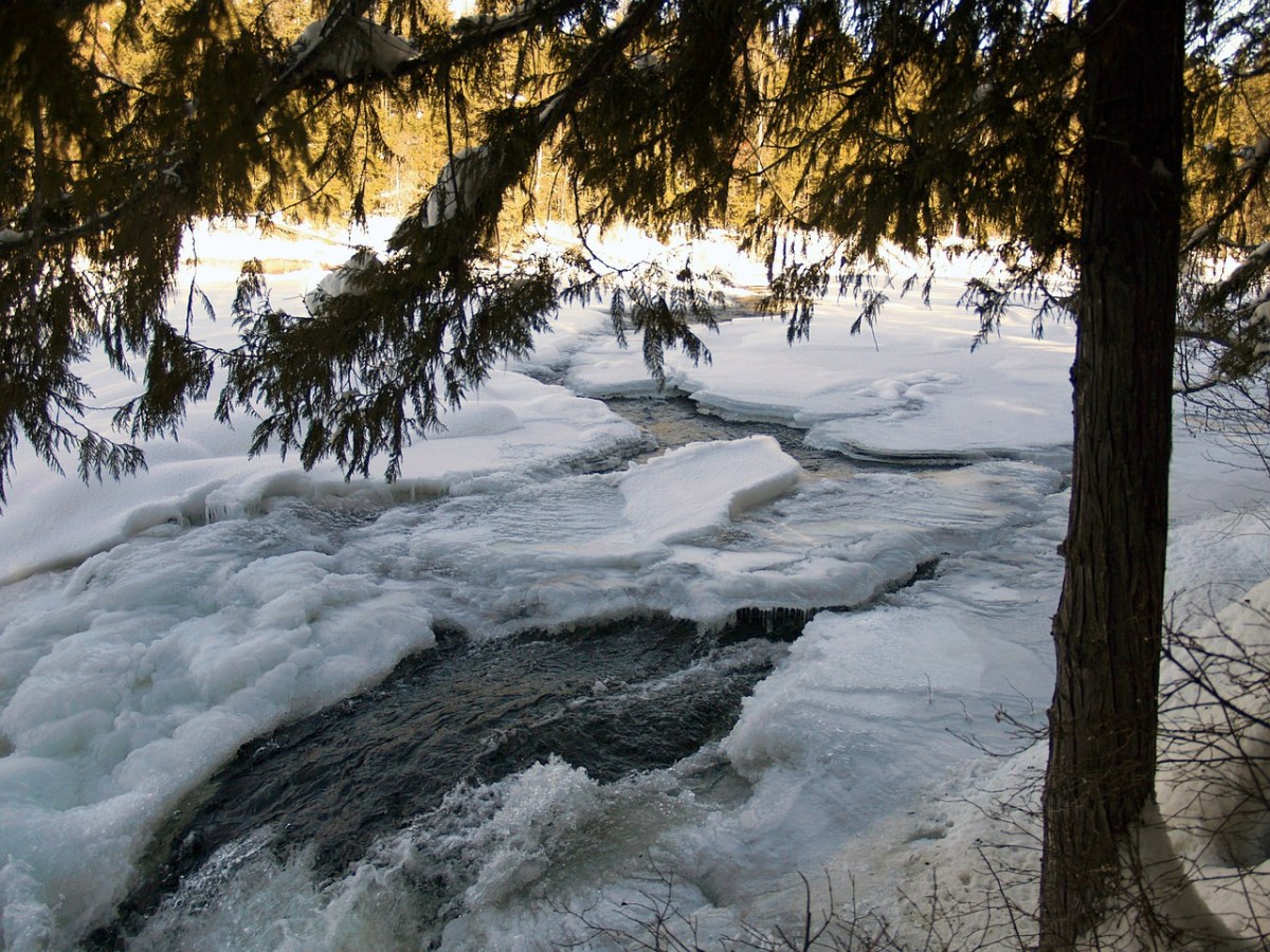 河、冻结、冰免费图片