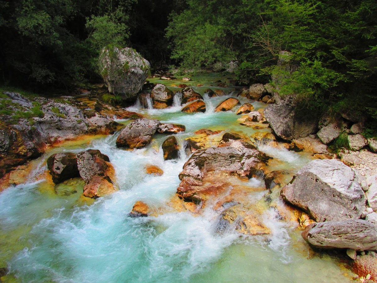 河、水、颜色免费图片