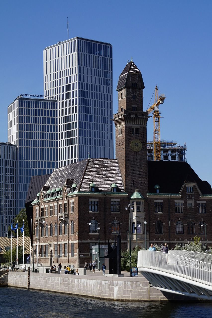 马尔默,瑞典,古老与现代