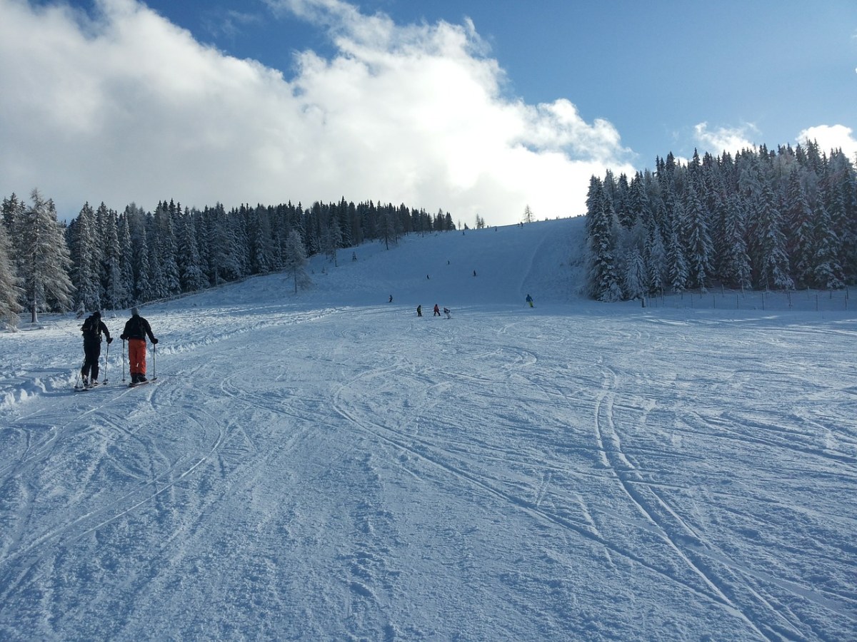 滑雪区域、滑雪运行、滑雪免费图片
