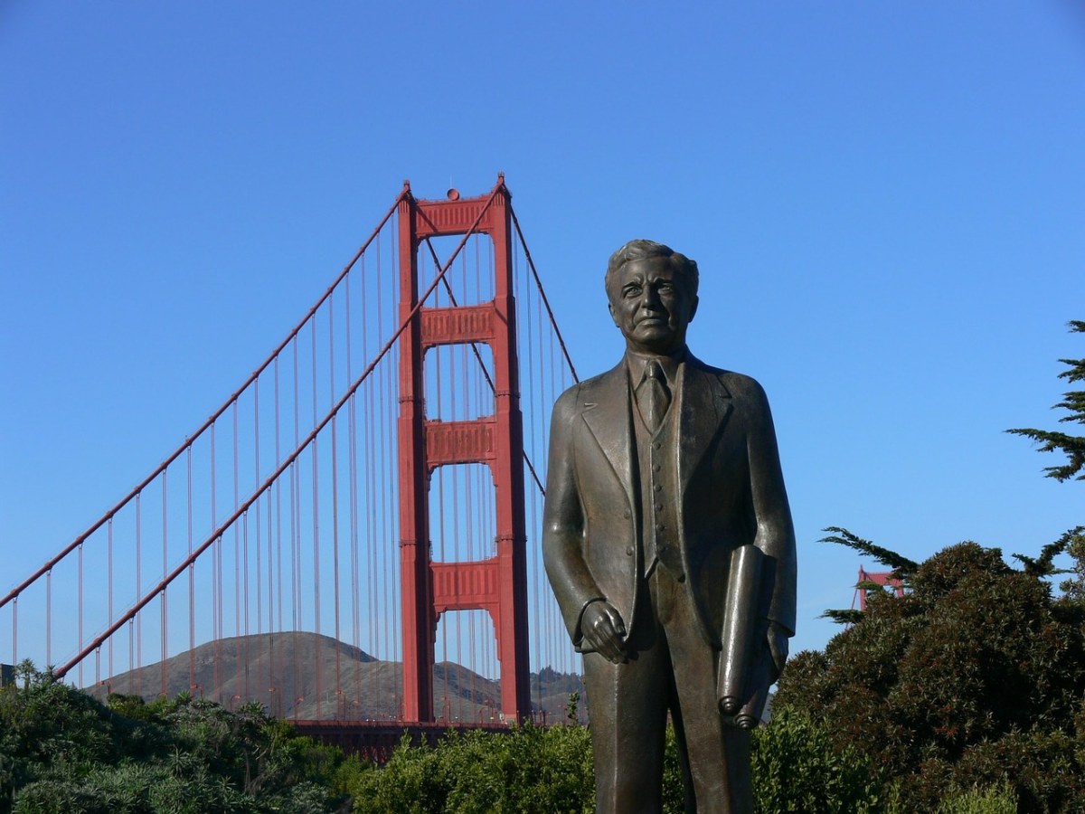 金门大桥、旧金山、铜像免费图片