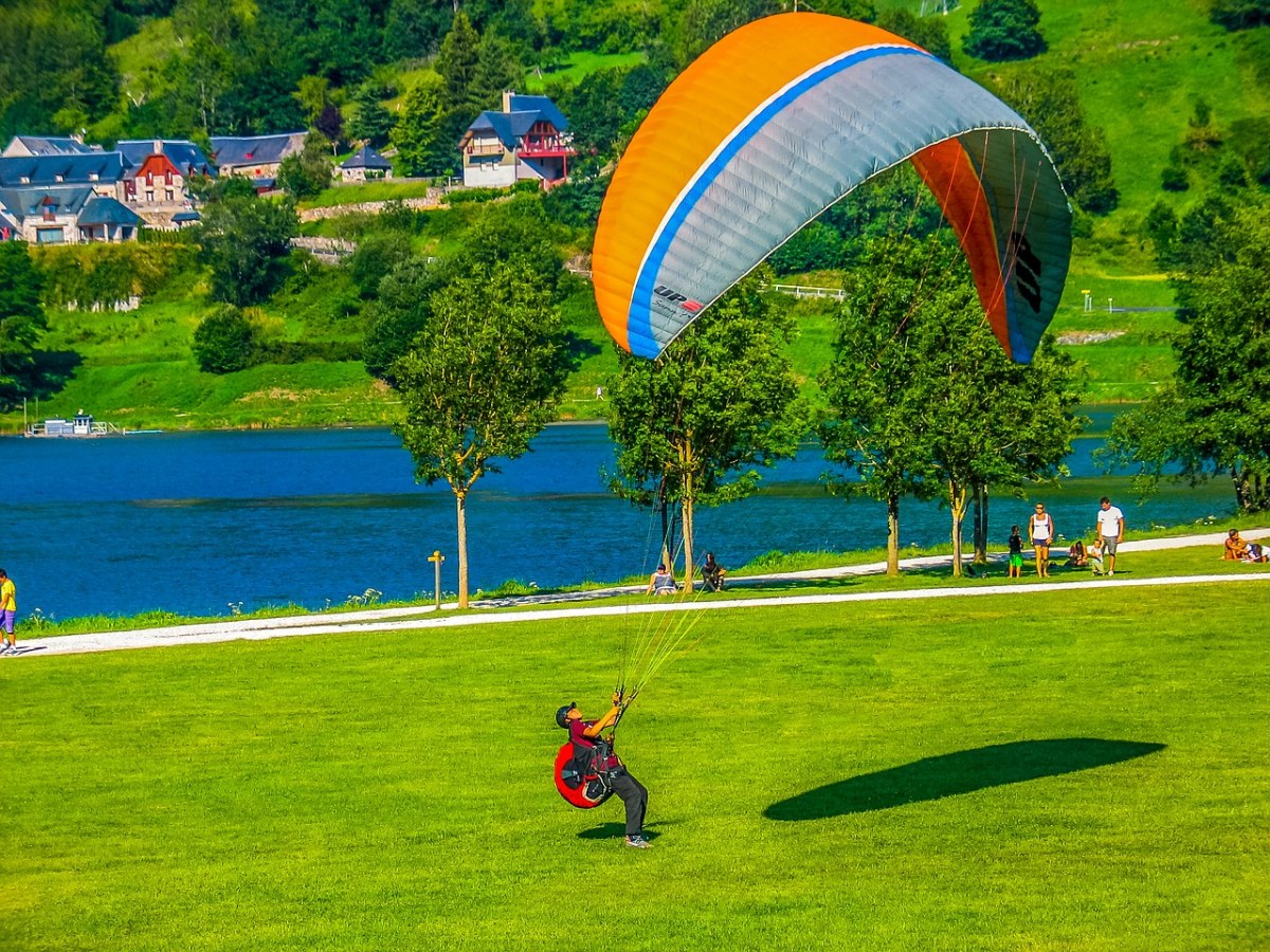 滑翔伞、体育、天空免费图片