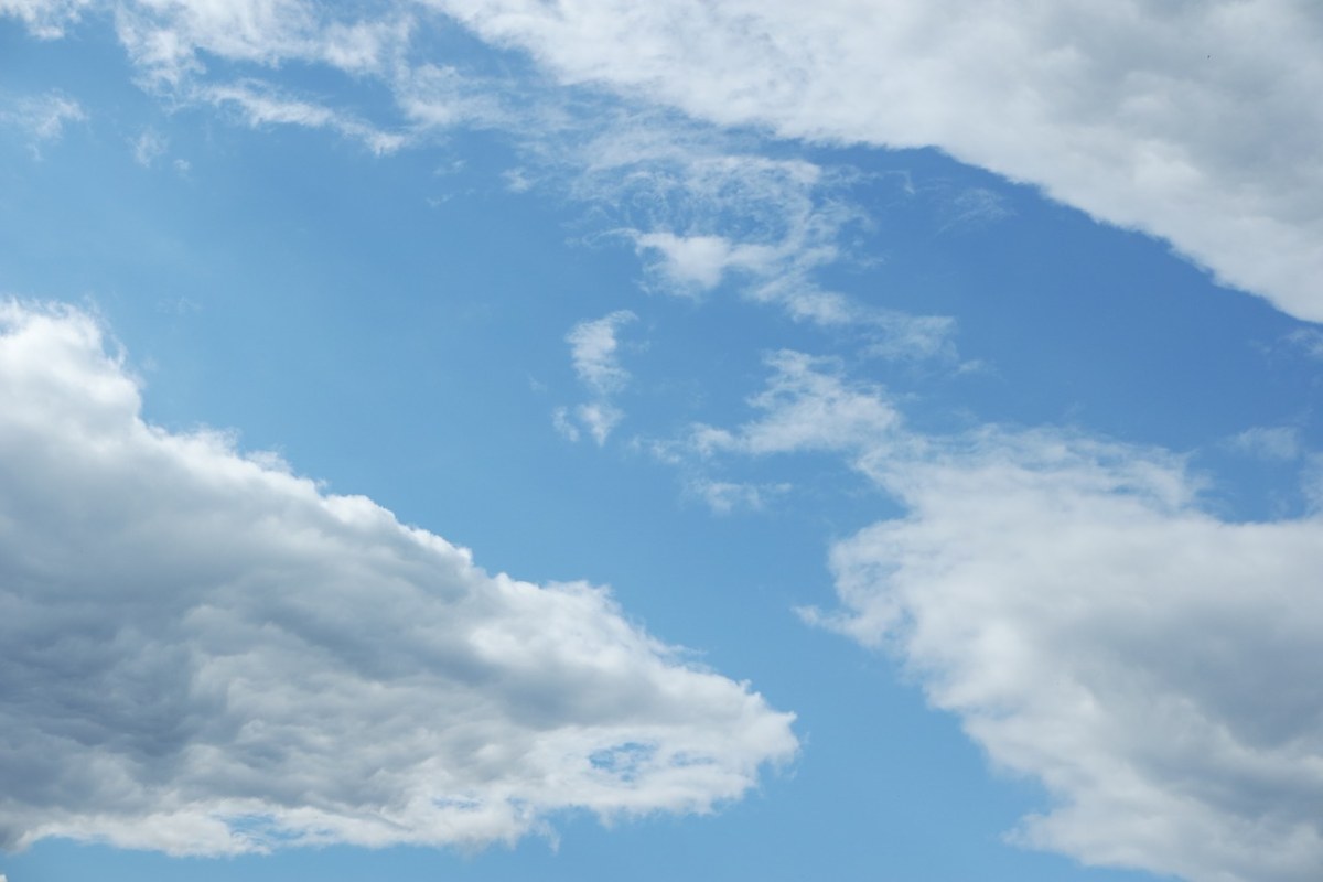 蓝蓝的天空、云免费图片