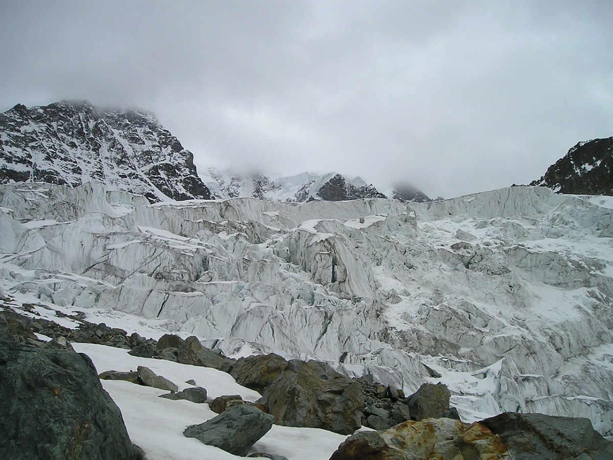 冰川、裂隙、分裂迷宫免费图片