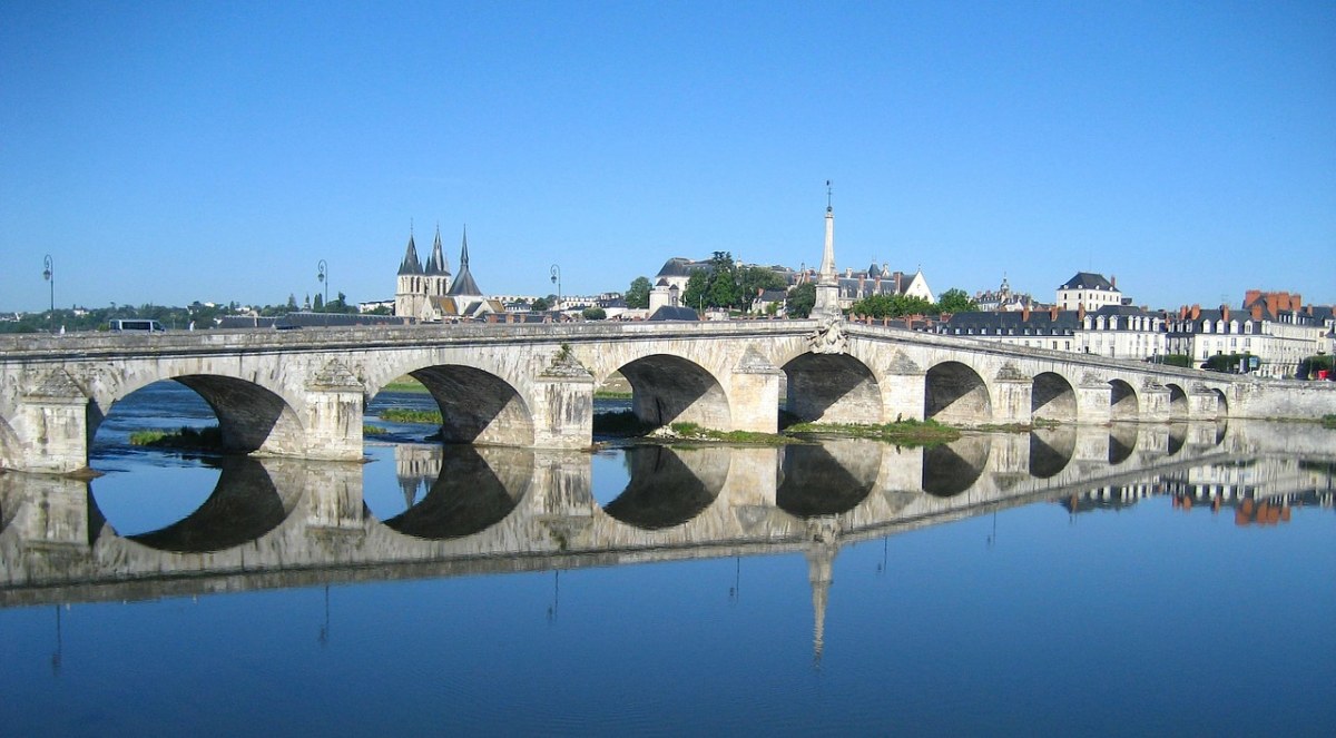 法国、桥、镇免费图片