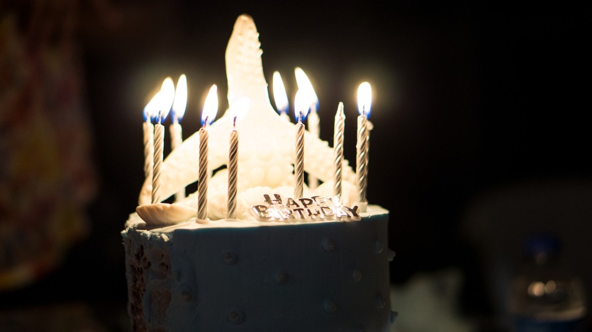 生日蛋糕、蜡烛、庆典免费图片