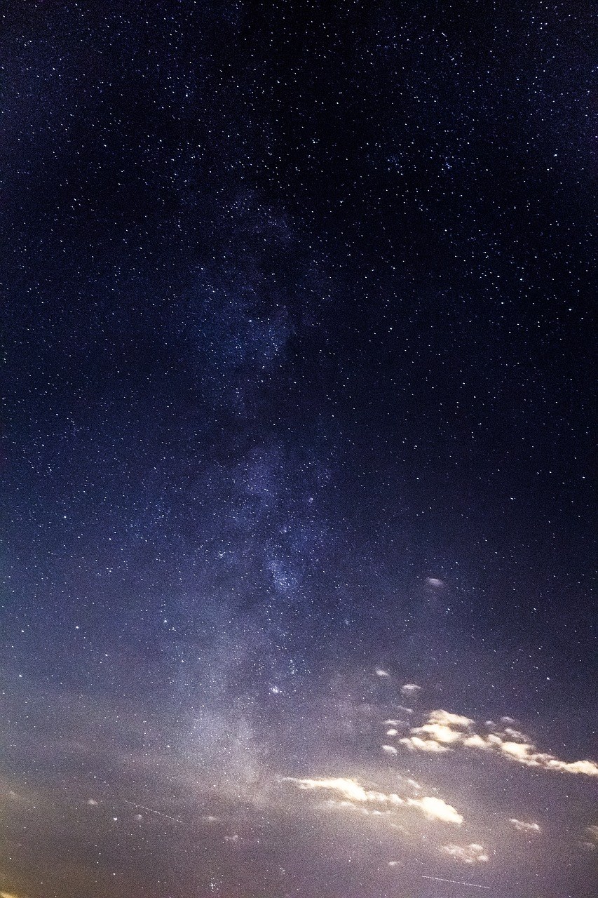 星星、天空、云免费图片