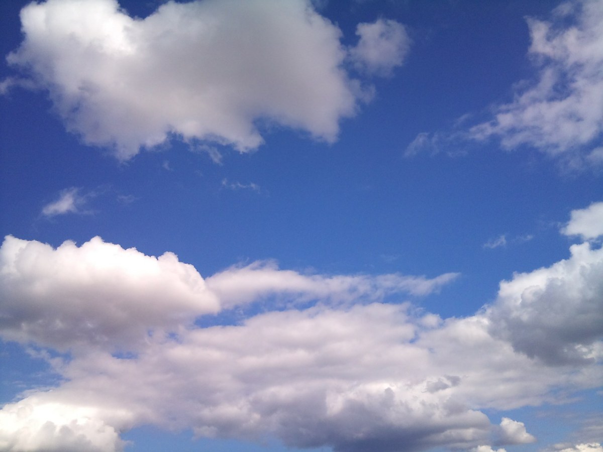 云、天空、蓝色免费图片