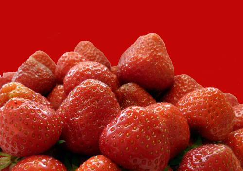 草莓、甜