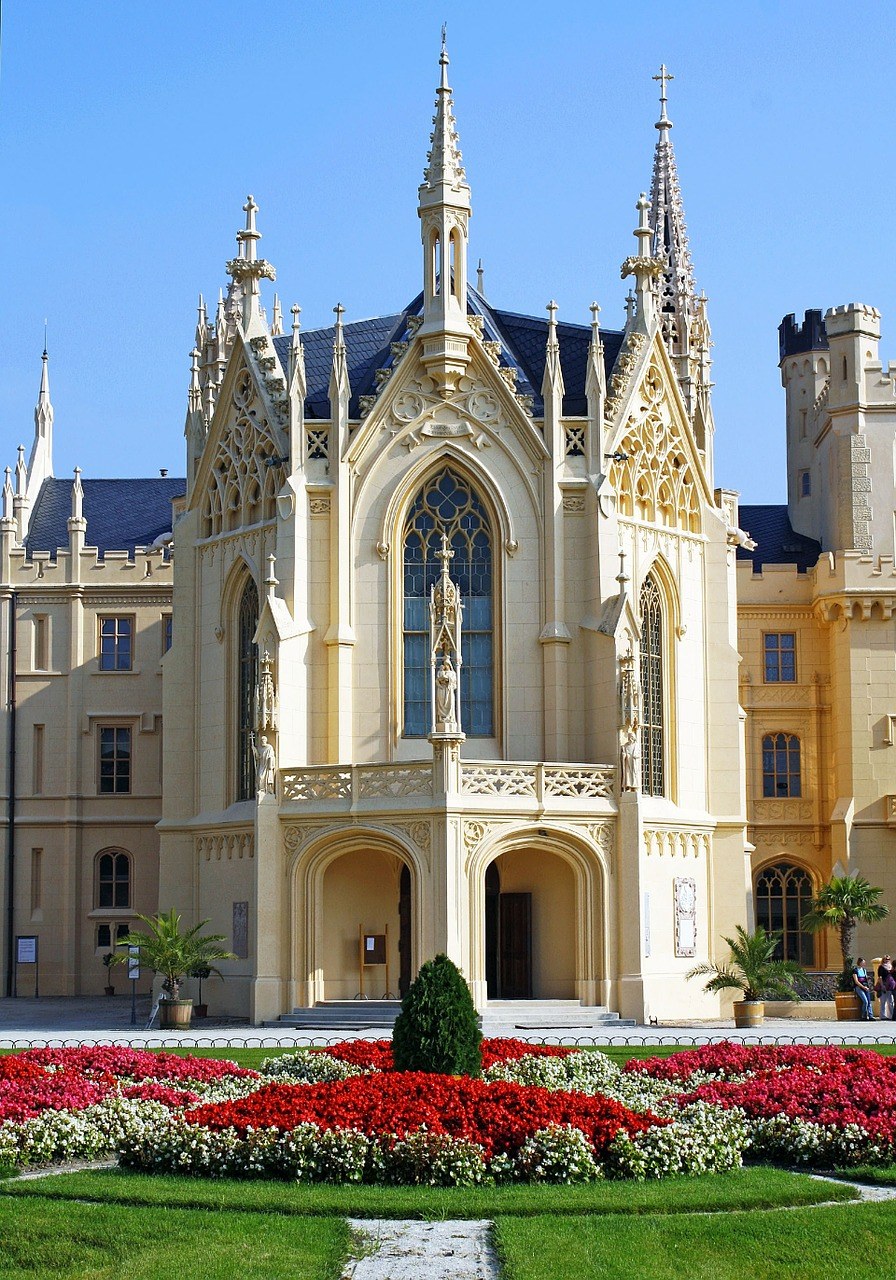 lednice,为城堡,花园
