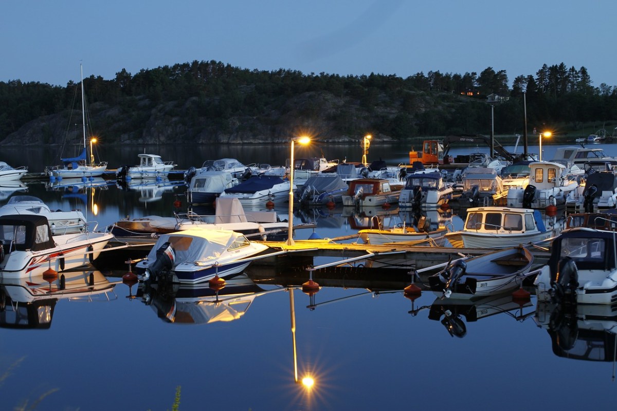 船靠岸,海,沐浴