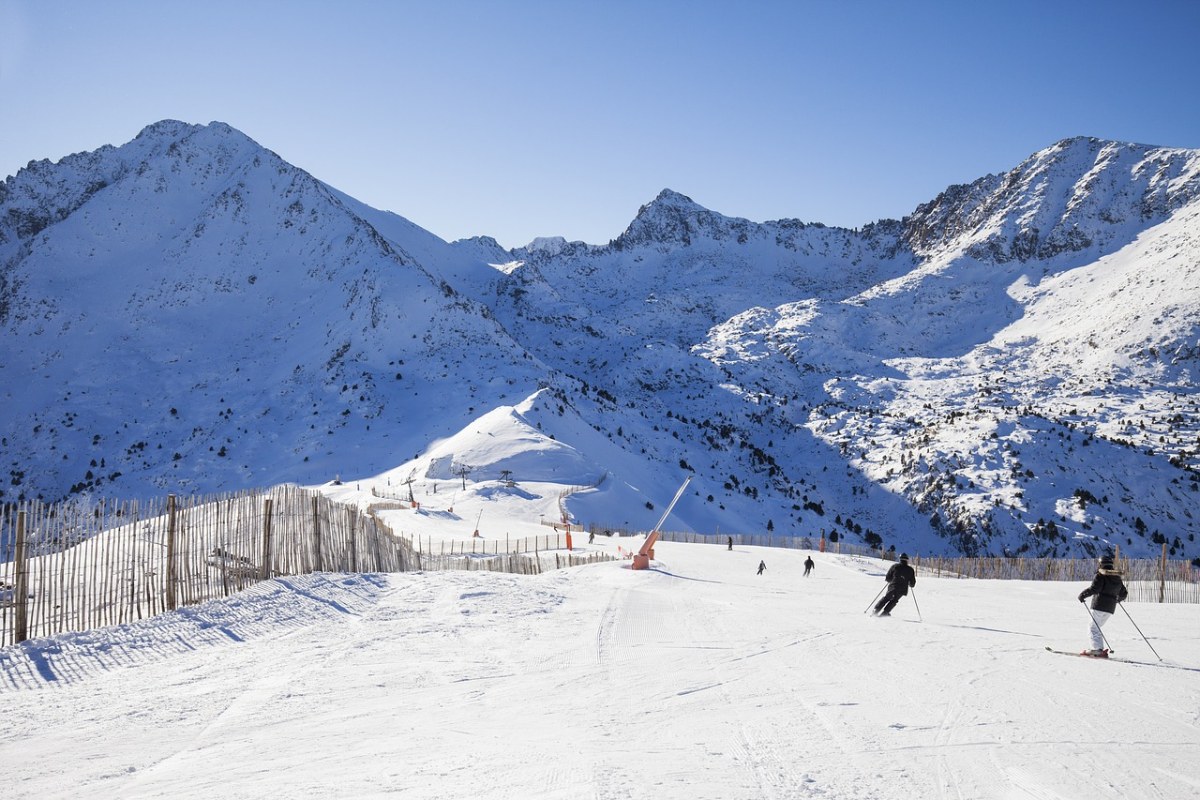 雪、山、滑雪免费图片