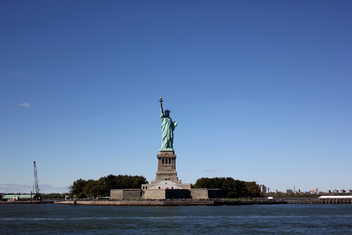自由女神像、纽约、纪念碑免费图片