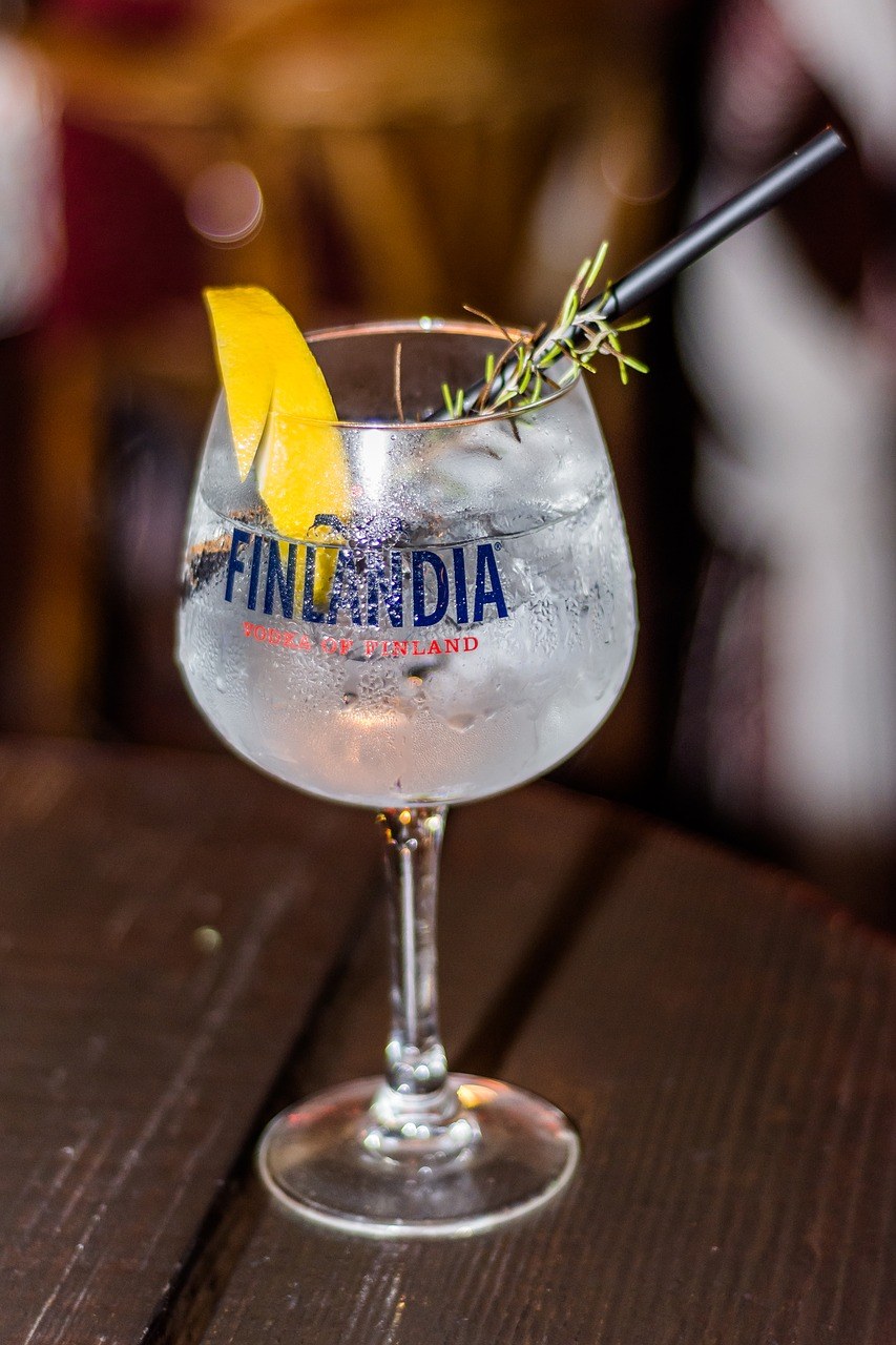 伏特加,鸡尾酒,喝