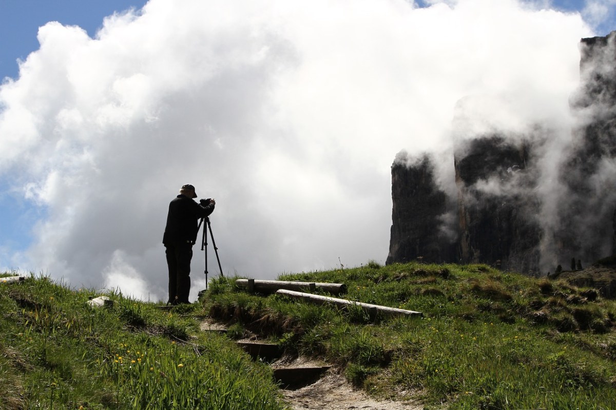 摄影师,云,景观