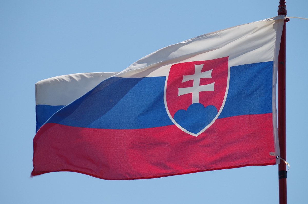 斯洛伐国旗图片
