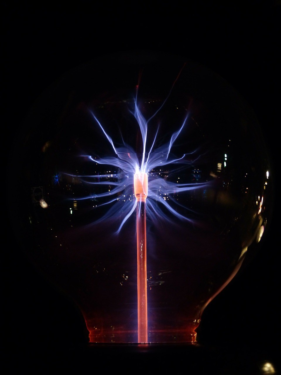 等离子灯,灯,放电