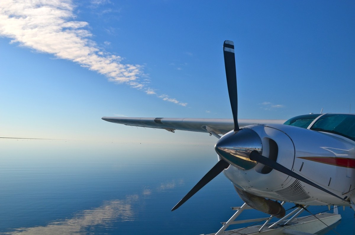 水上飞机、大堡礁、海洋免费图片