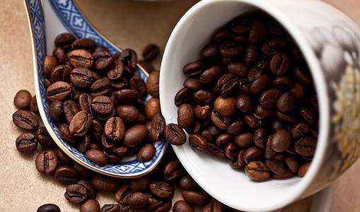 咖啡、咖啡豆、粒咖啡