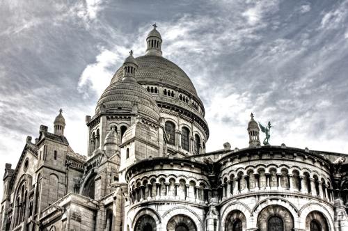法国、巴黎、圣心教堂