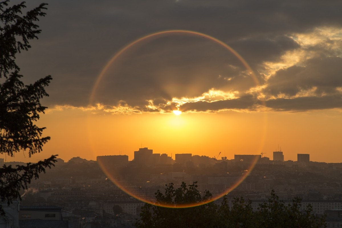 早晨、天空、云霞免费图片