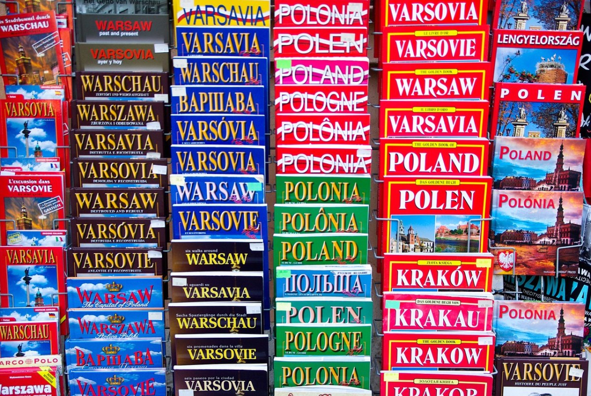 波兰、华沙、书免费图片