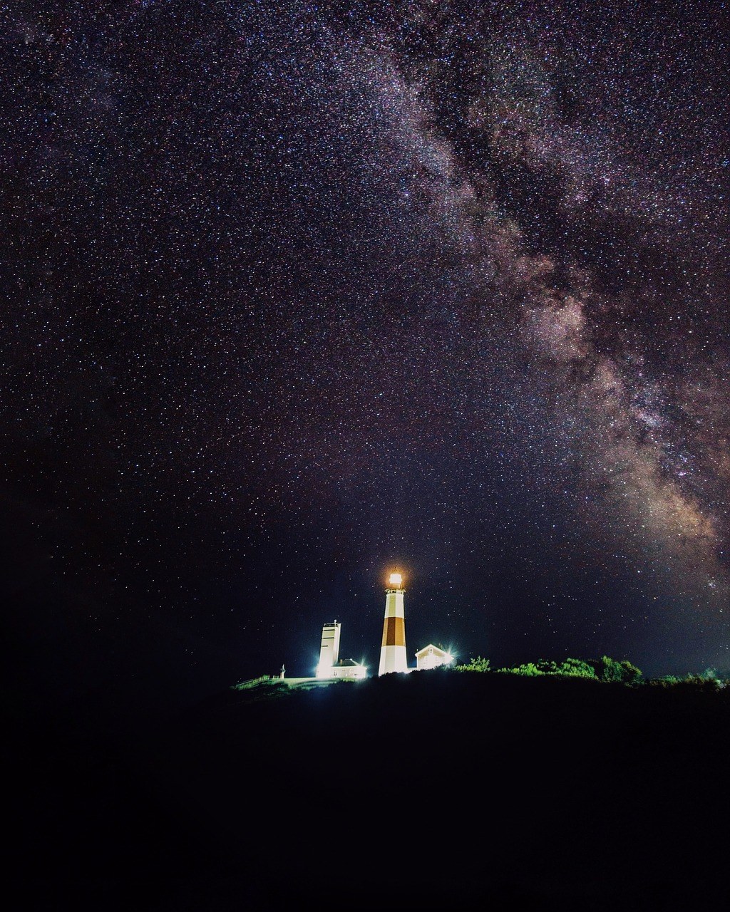 夜、天空、星星免费图片