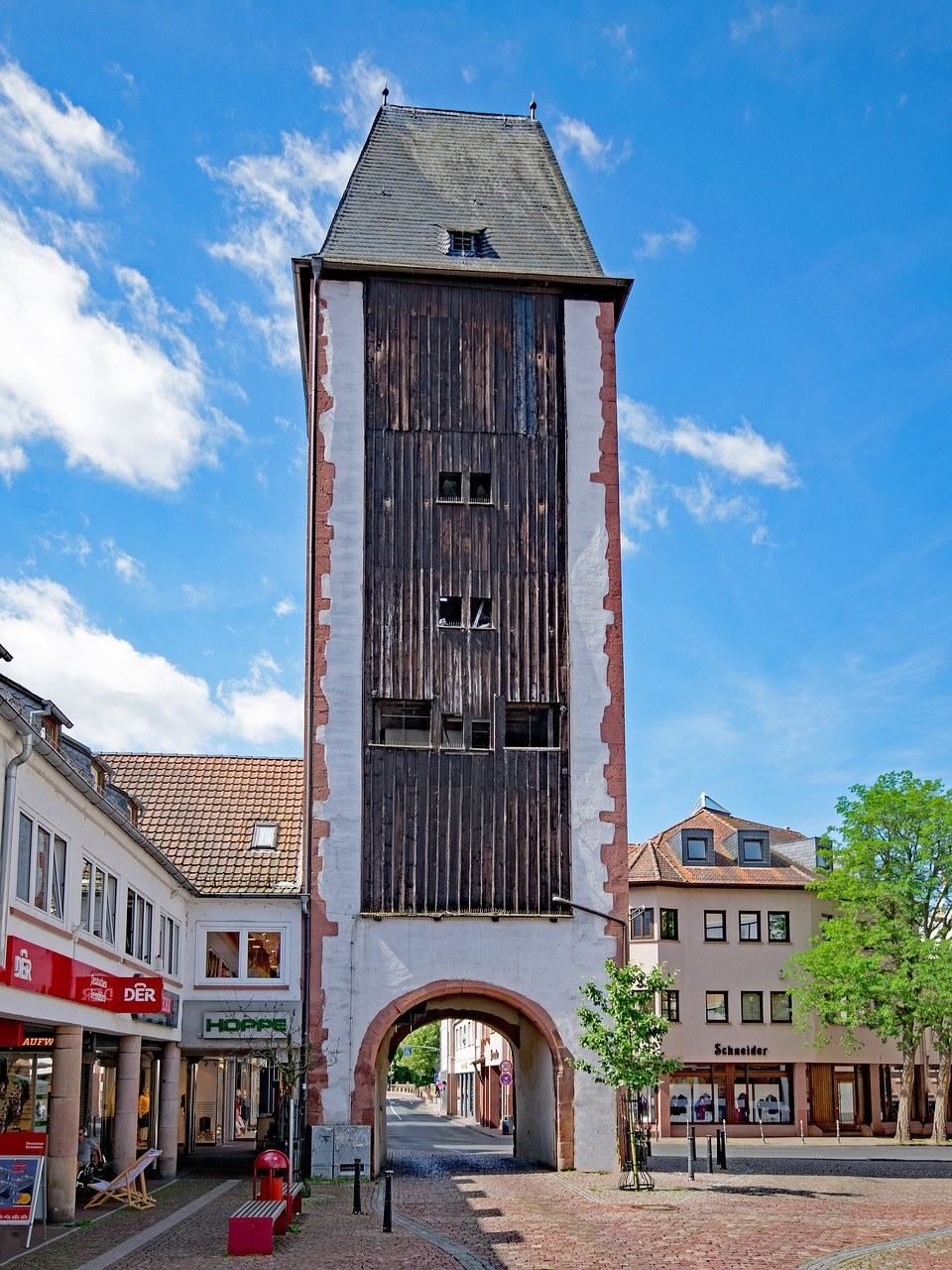 木制门、Gelnhausen、黑森免费图片