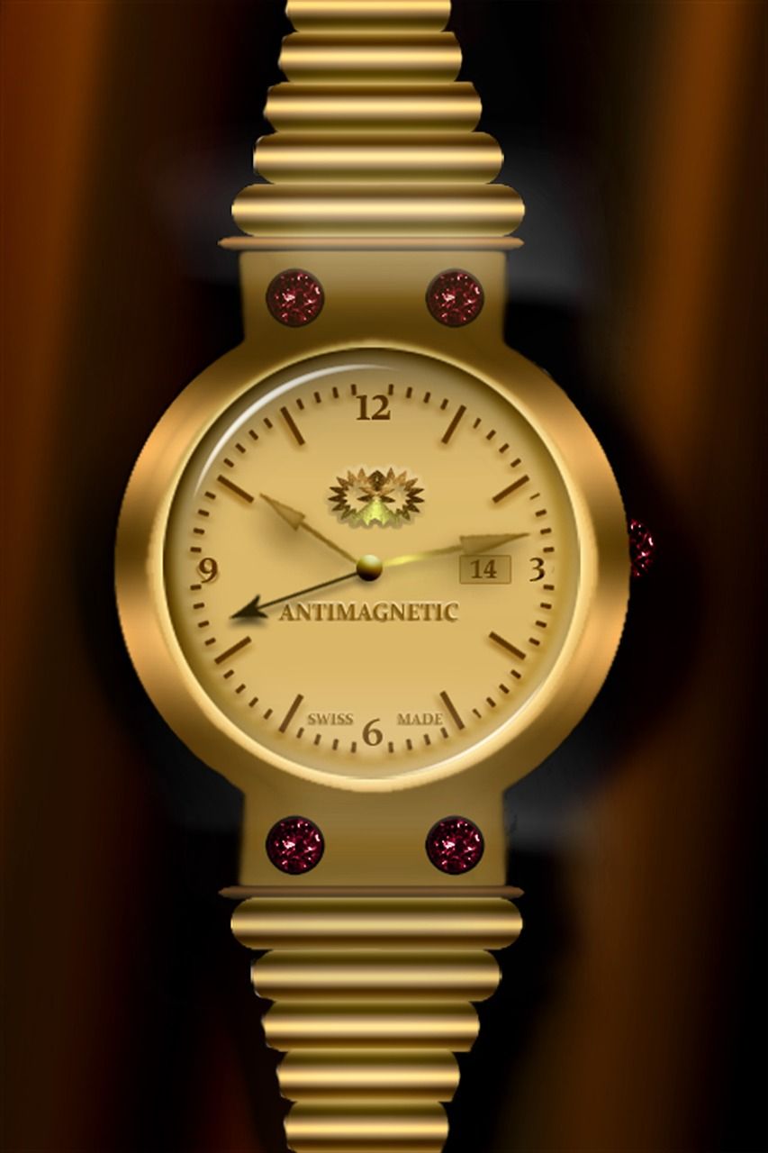 photoshop时钟手表