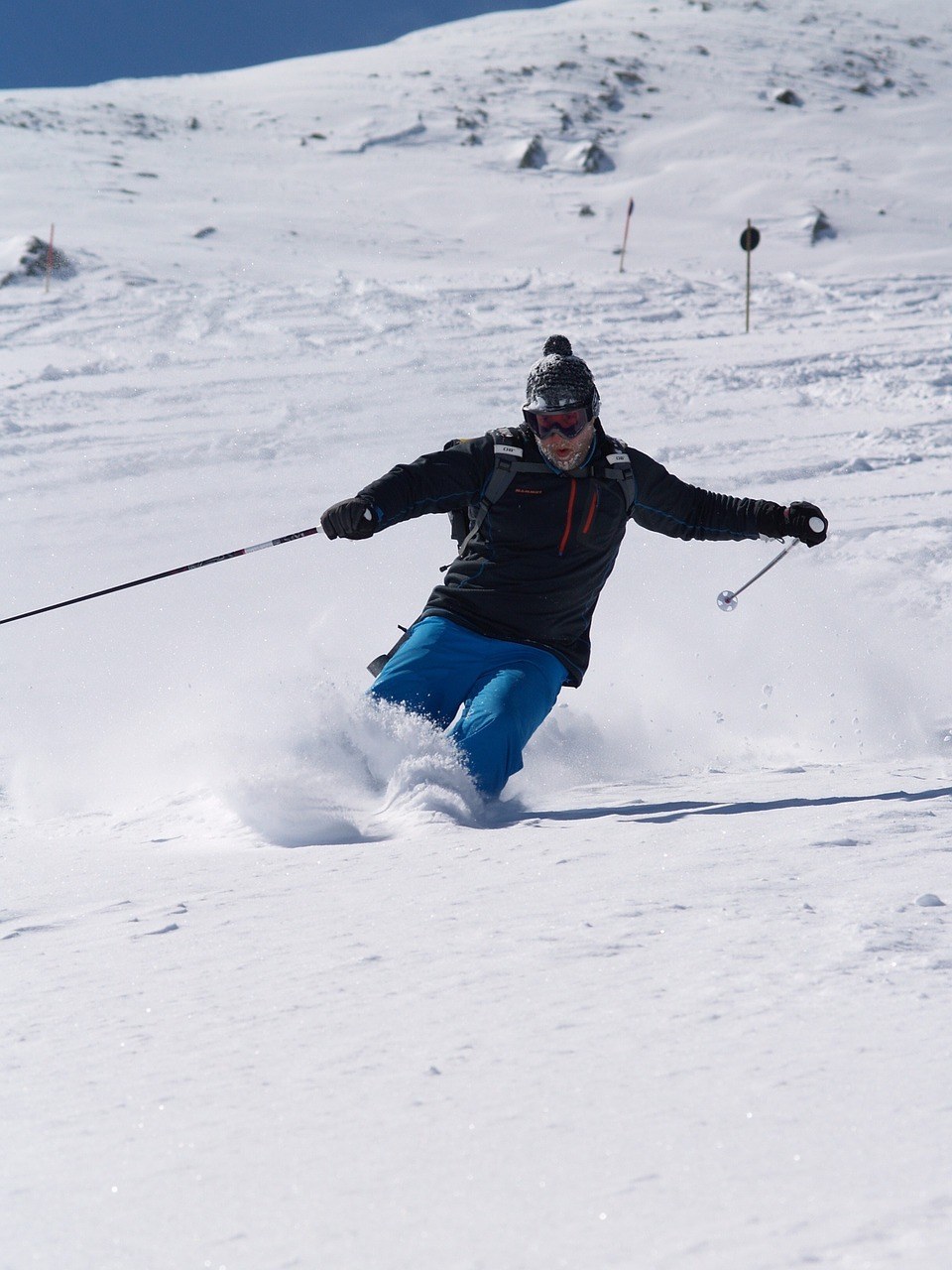滑雪、粉、奥地利免费图片