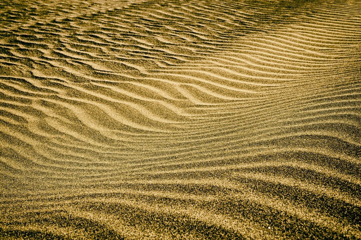 沙漠、纹路免费图片
