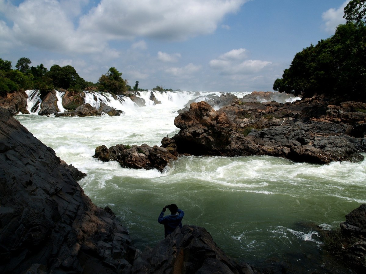 4000岛屿、老挝、大瀑布免费图片