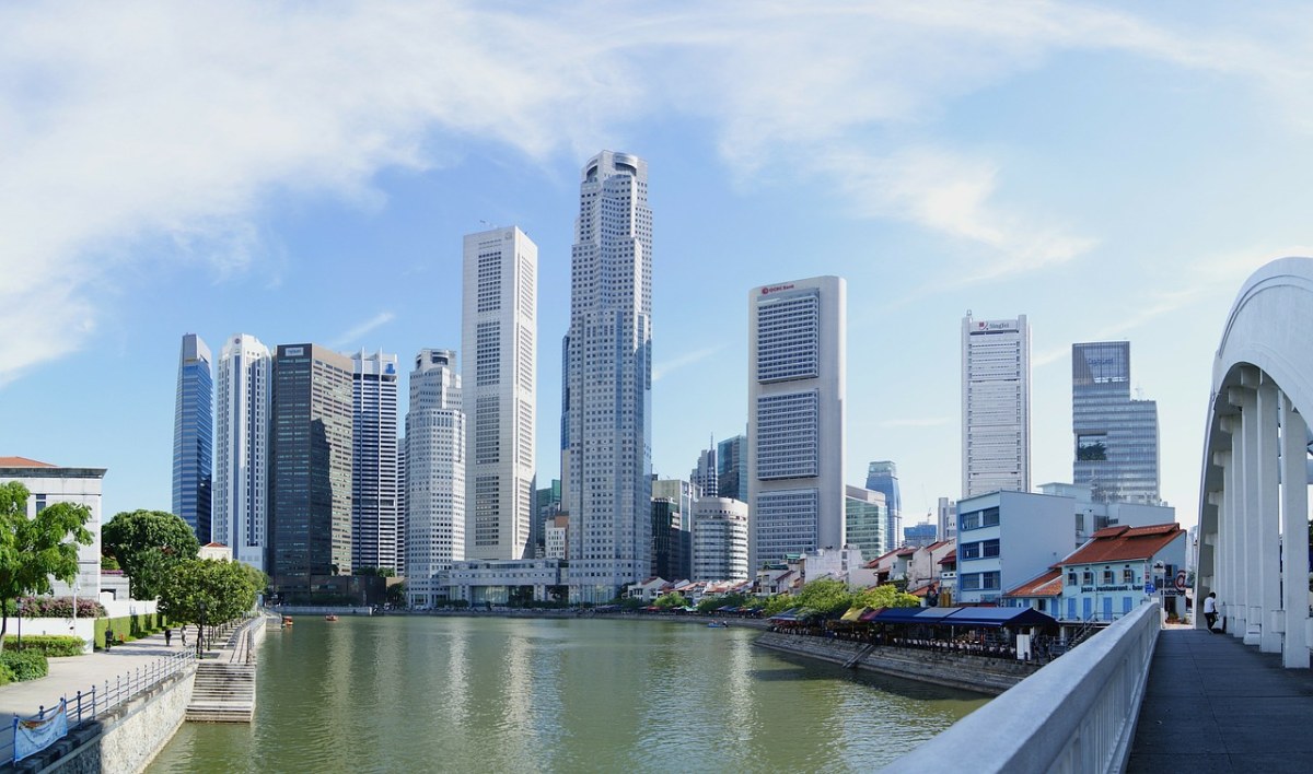 新加坡、城市、天际线免费图片