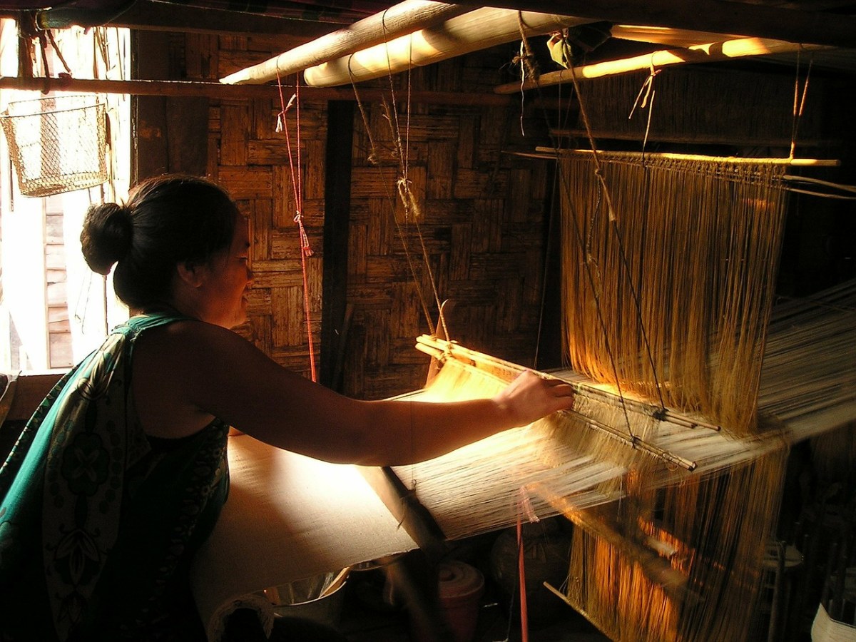 老挝、织布机、编织免费图片
