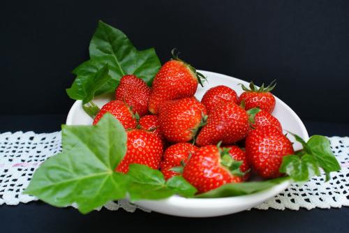 草莓、甜、果酱