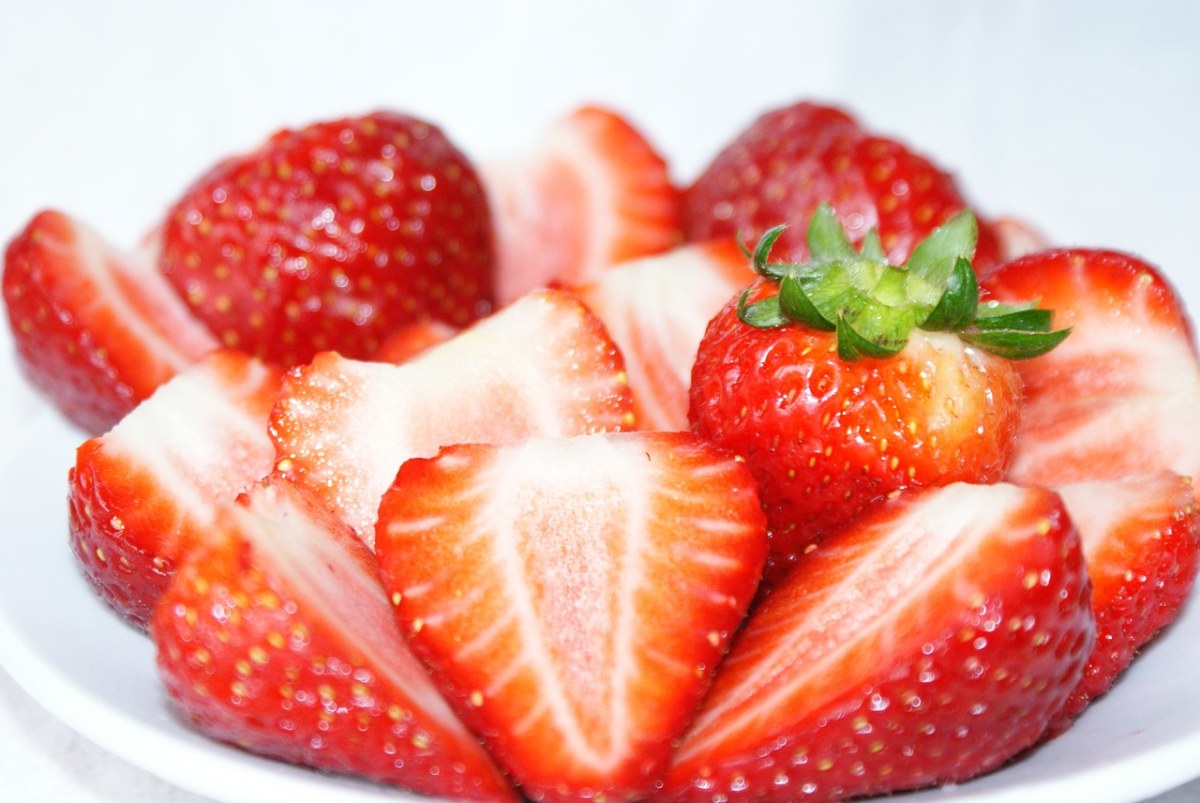 草莓、春、夏天免费图片