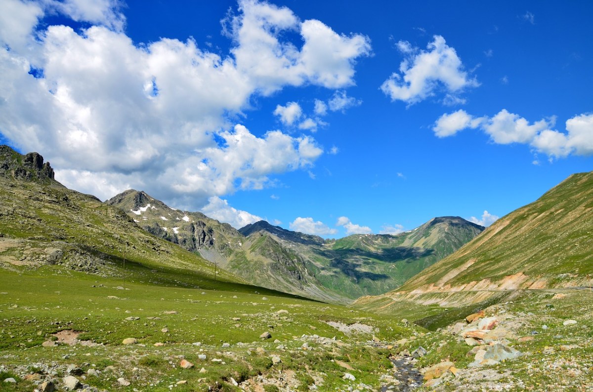 高原的山风景图片免费图片