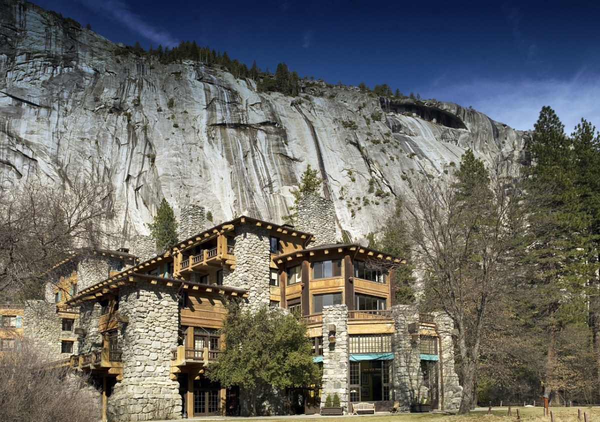 阿瓦尼酒店、优胜美地国家公园、加利福尼亚州免费图片