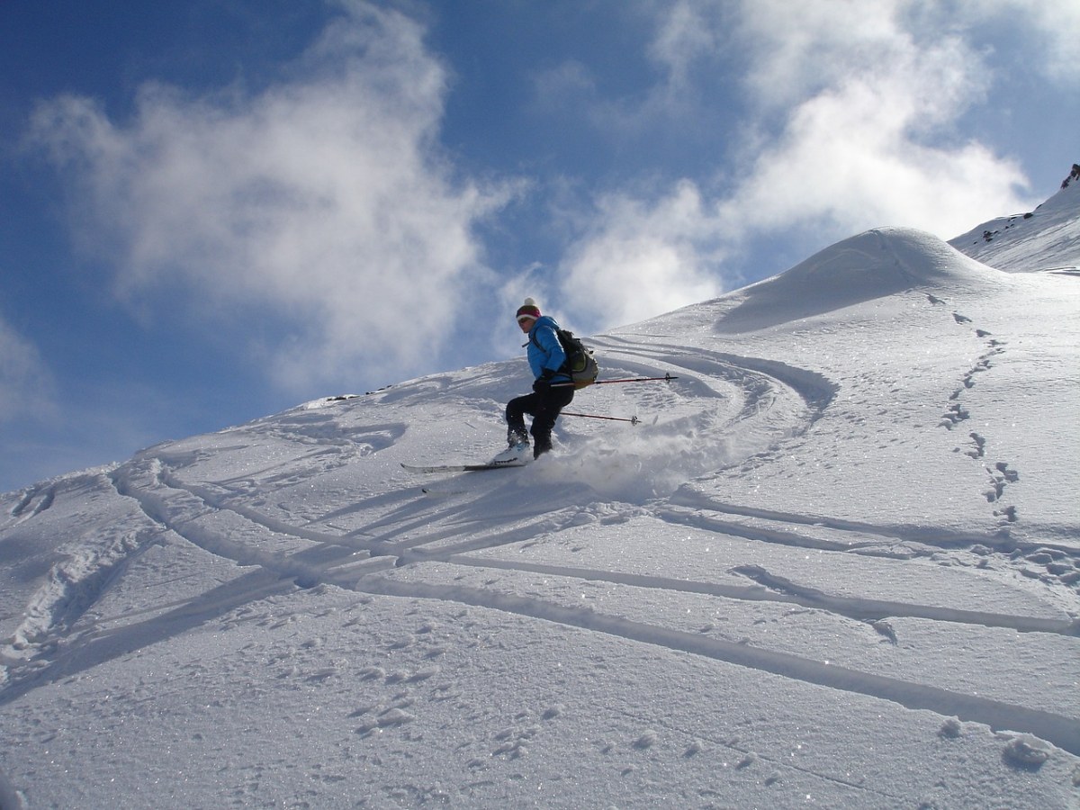 滑雪、穷乡僻壤Skiiing、出发免费图片