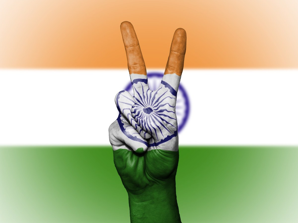 印度、和平、手免费图片