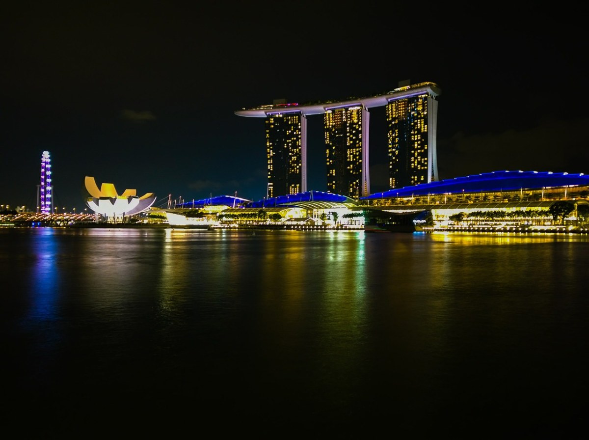 新加坡、新加坡河、天际线免费图片
