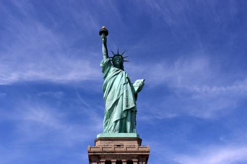 自由女神像、美国、具有里程碑意义