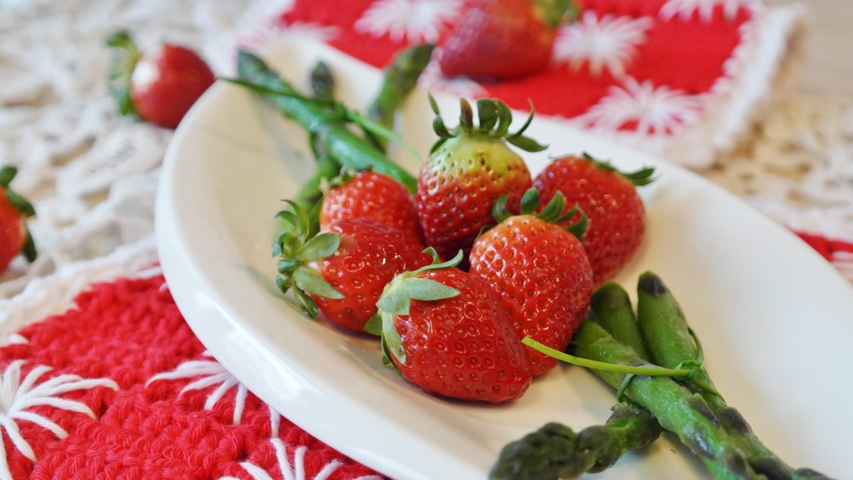 草莓、甜、红色免费图片