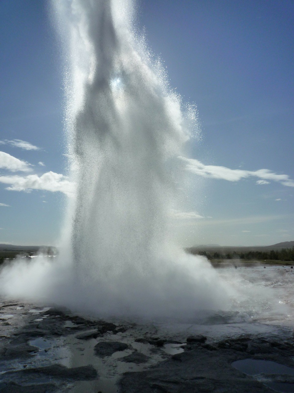 strokkur,喷泉,冰岛