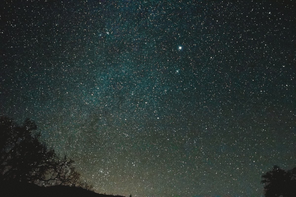 夜、天空、星星免费图片