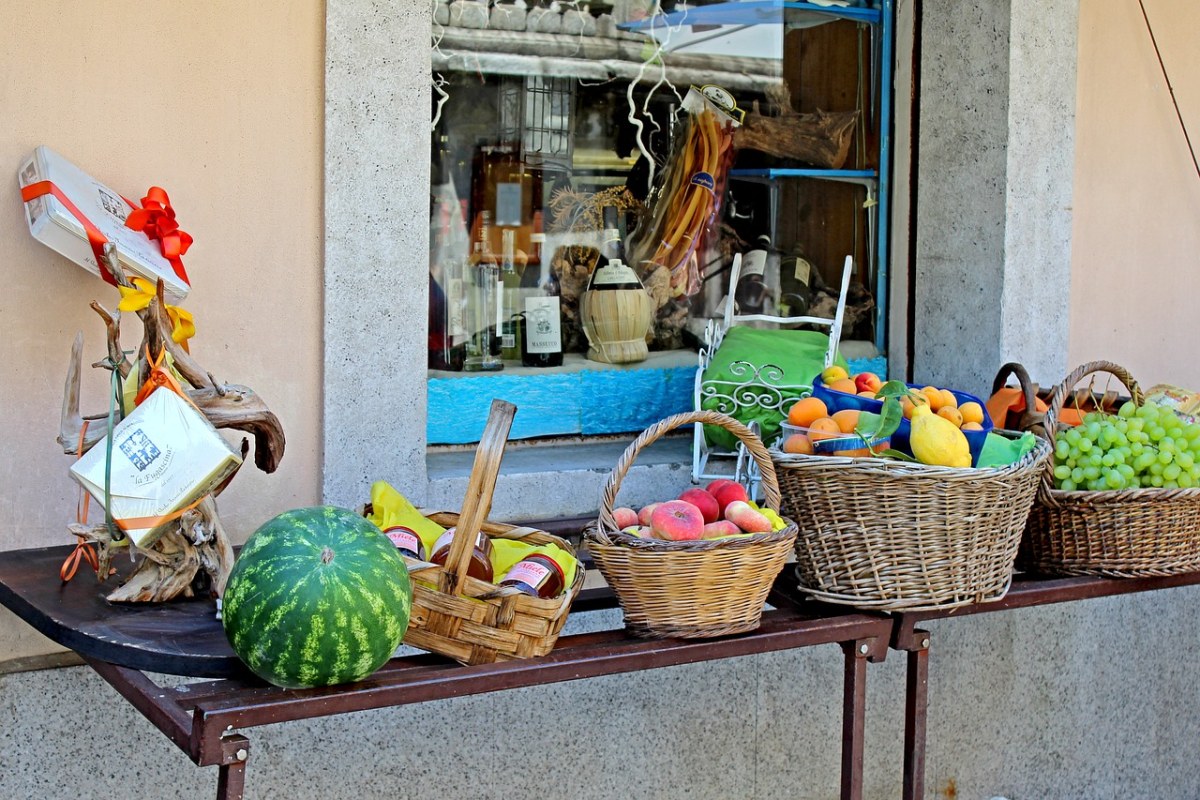 水果摊、市场、食品免费图片
