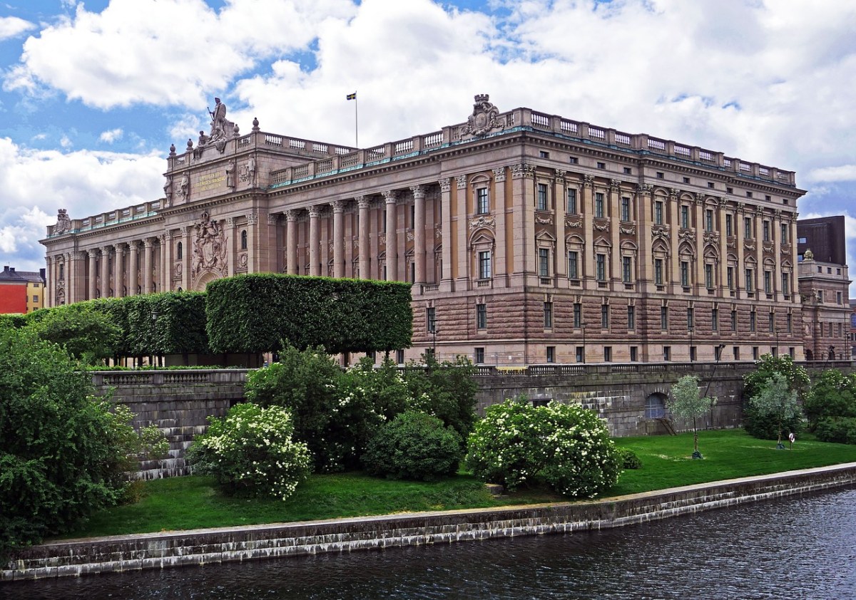 瑞典国会大厦图片